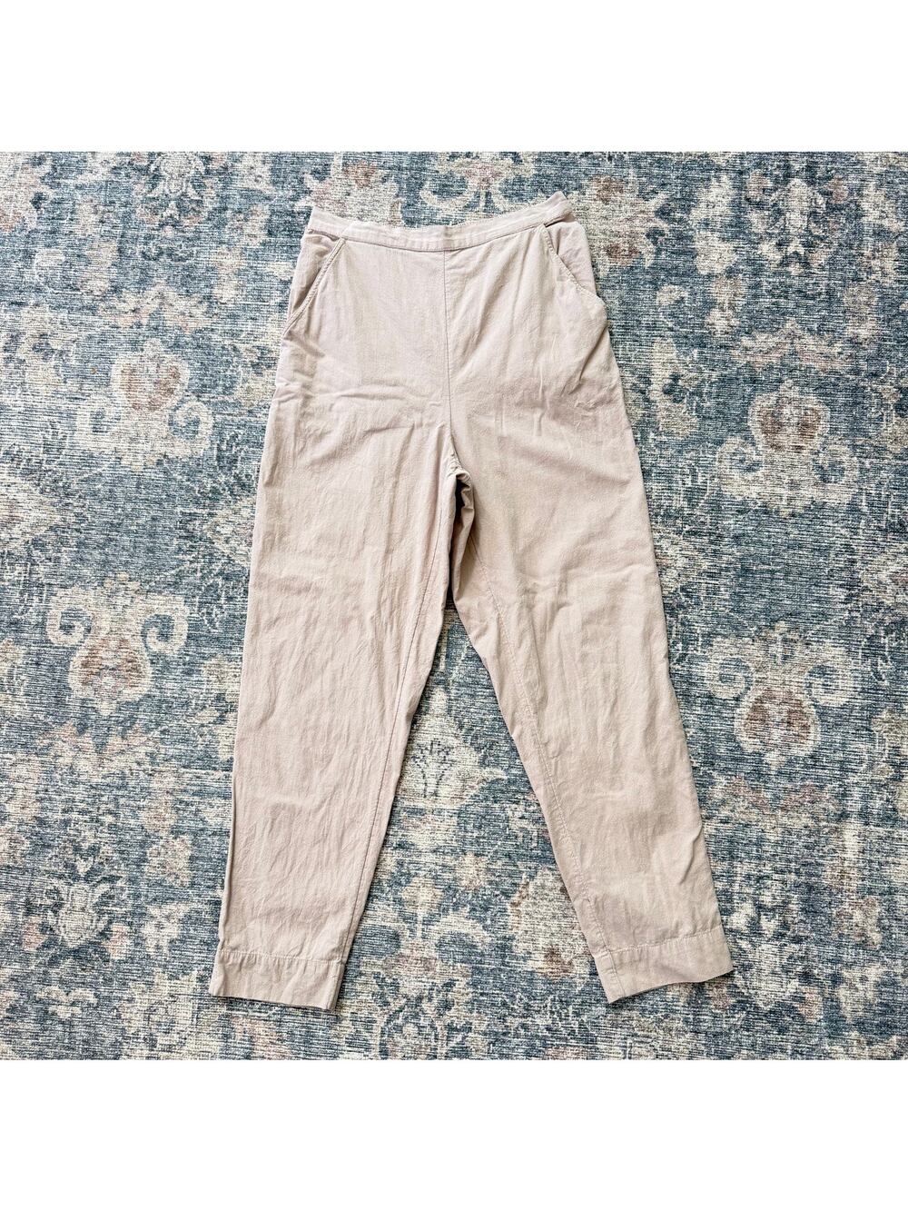 Free People Pink Cotton Parachute Relaxed Pants Women’s Size Medium